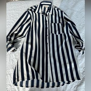 Michael Kors Striped Blouse